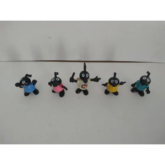 Coleção De Bonecos Smilinguidos Miniatura Kinder