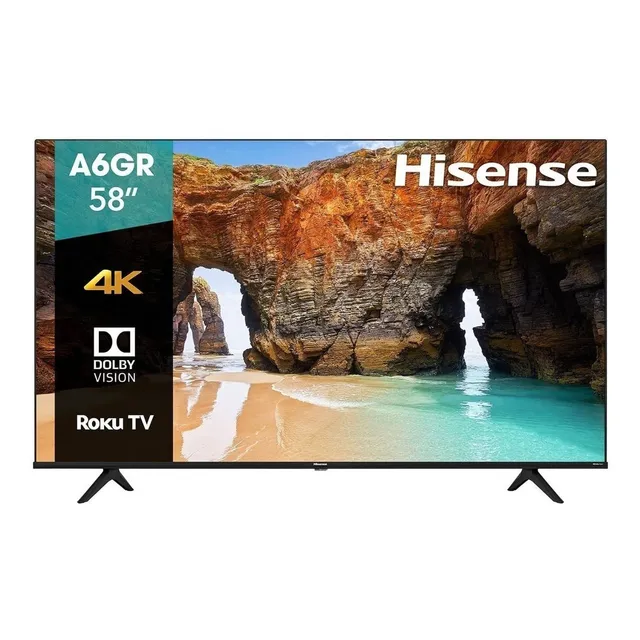 Pantalla Hisense A6gr Roku 58'' Uhd 4k Dolby Vision