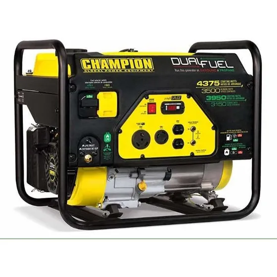 Planta Generador Electrica Champion Portatil Gasolina Gas