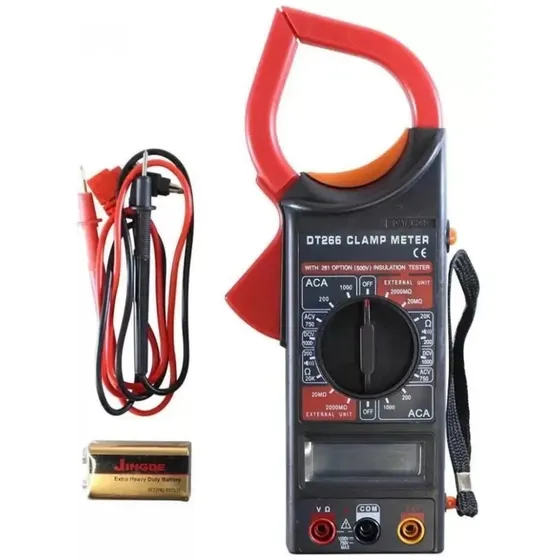 Pinza Amperimetrica Multimetro Digital Prof. Electroimporta