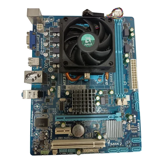 Kit Am3+ Mb Ga-78lmt-s2 + Processador Fx-9590 Octa 5.0 Ghz