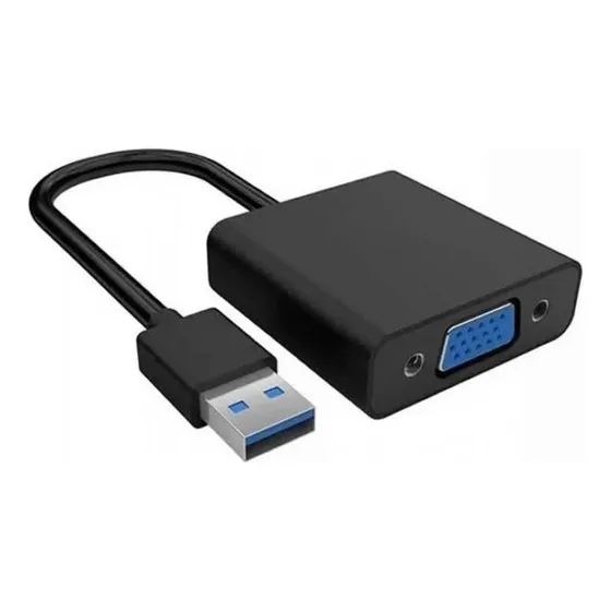 Adaptador Conversor Usb3.0 X Vga Extensor Monitor Aikino