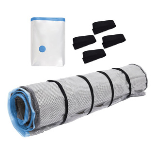 Bolsa De Vacío Para Colchón De Espuma Con Cremallera Azul, B Bolsa De Vacío Para Colchón De Espuma Con Cremallera Azul, B