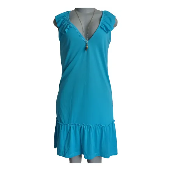 Vestidos Damas Algodón Silueta Semiajustada Casual Blusas 