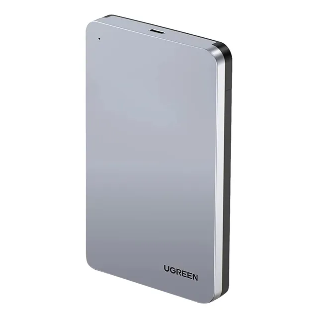 Funda externa Ugreen para PC portátil SSD Sata de 2,5 pulgadas Color: plata