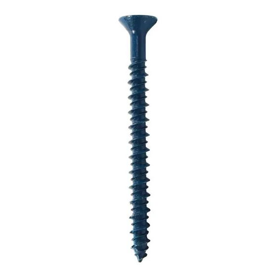 Tornillo Para Concreto De 3/16 X 2 1/4 Pulgadas Azul 75 Piez