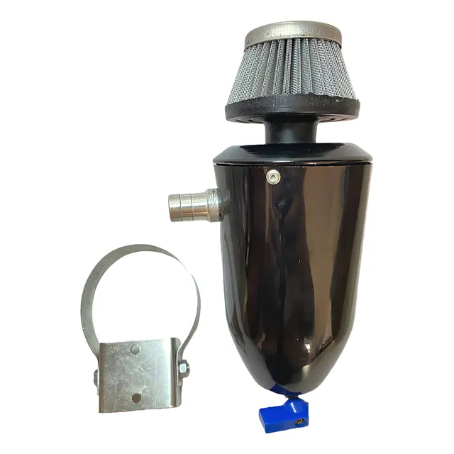 Reservatório Óleo 500ml Alumínio Respiro C/ Filtro + Suporte
