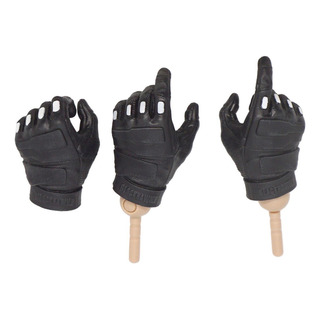 3 Guantes Con Forma De Figura 1/6, Modelo Manos, Para 12 Pul 3 Guantes Con Forma De Figura 1/6, Modelo Manos, Para 12 Pul