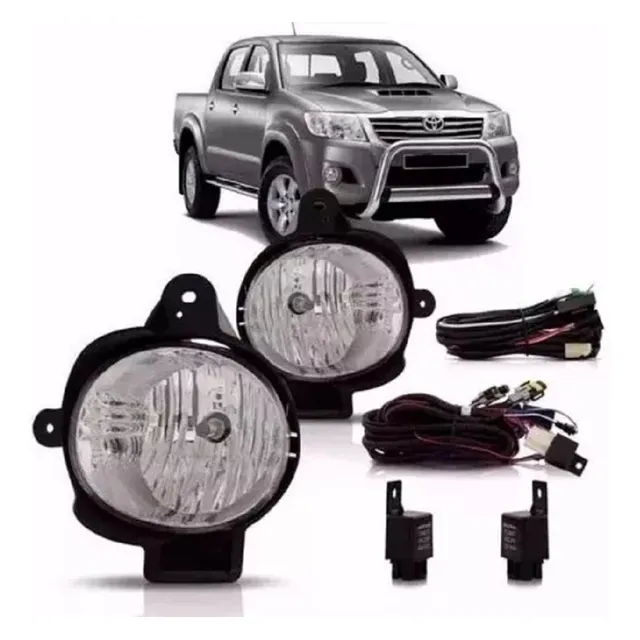 Kit Faro Auxiliar Toyota Hilux 2012 2013 2014 2015 Importado