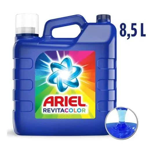Detergente Líquido Ariel Revitacolor 8.5l