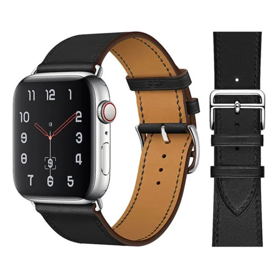 Correa Strap Para Apple Watch Cuero Genuino Piel 38 40 41mm