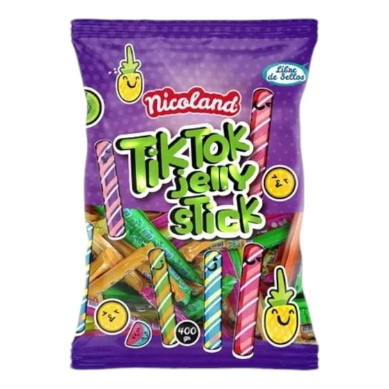 Palitos De Gelatina Tik Tok Jelly Stick (20 Unidades)