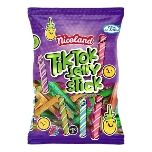 Palitos De Gelatina Tik Tok Jelly Stick (20 Unidades)