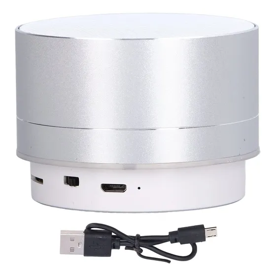 Ftvogue Altavoz Bluetooth Portatil Led Subwoofer Colorido