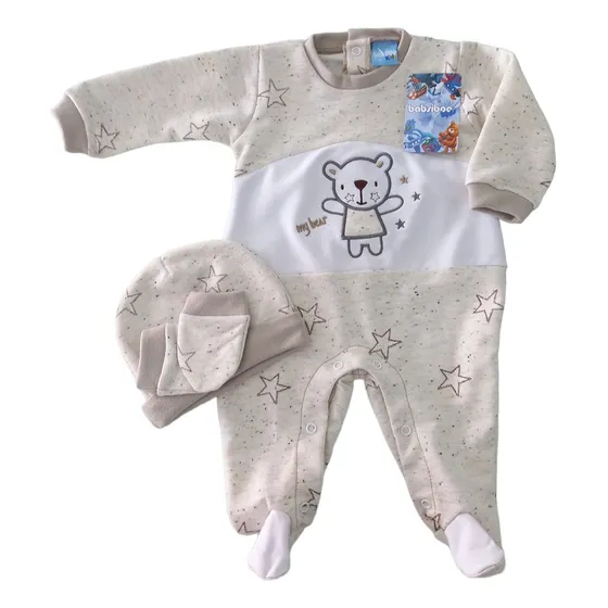 Monito Enterizo De Bebé Con Accesorios Babsiboo Ref. 7421