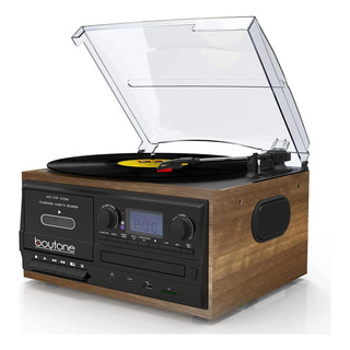 Boytone Bt-32w, Platillo De Discos Bluetooth Turntable, Radi Boytone Bt-32w, Platillo De Discos Bluetooth Turntable, Radi