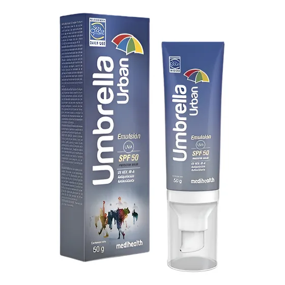 Protector Solar Umbrella® Urban F50+ Sin Color 50g