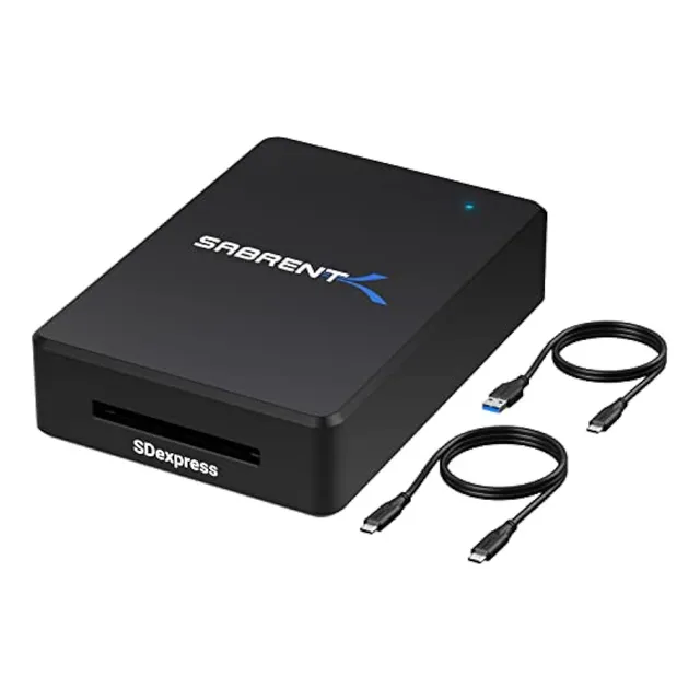 Sabrent Lector De Tarjetas Usb 3.2 Tipo-c Y Tipo-a