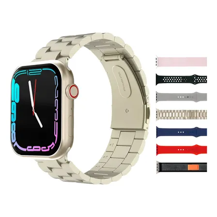 Reloj Inteligente Smartwatch Kbod S85 Pro + Set De 7 Correas