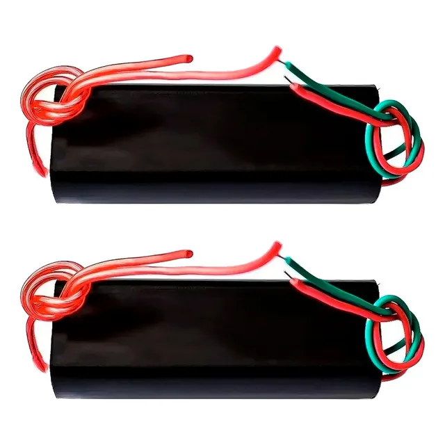 2 Piezas De Generador Fuente De Alto Voltaje Stepup 3.6-6v 400kv Tecneu