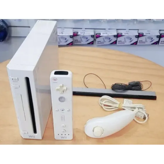 Nintendo Wii Com Hd 500 Gbs Externo Usa 512mb Standard Cor  Branco