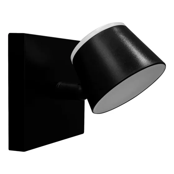 Luminaria Spot Una Luz Doble Led Aplique Pared Baño Movible