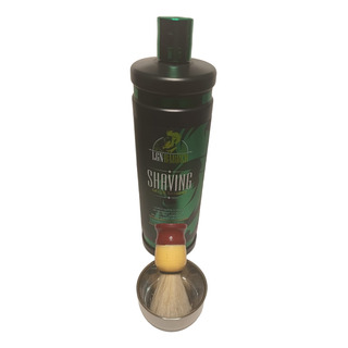 Shaving Gel Aloe Vera + Combuca De Inox E Pincel Shaving Gel Aloe Vera + Combuca De Inox E Pincel