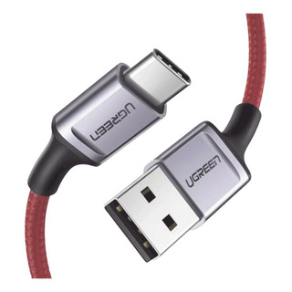 Cable Usb-a A Usb-c 1 Mts Carga Rapida Nylon Trenzado Ugreen Cable Usb-a A Usb-c 1 Mts Carga Rapida Nylon Trenzado Ugreen
