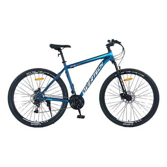 Bicicleta Mtb Overtech R29 Q5 21v Freno A Disco Shimano 12x Color Azul/Azul/Blanco Tamaño del cuadro M