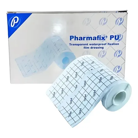 Curativo Adesivo Filme Transparente Rolo 10cm X 10m Pharma