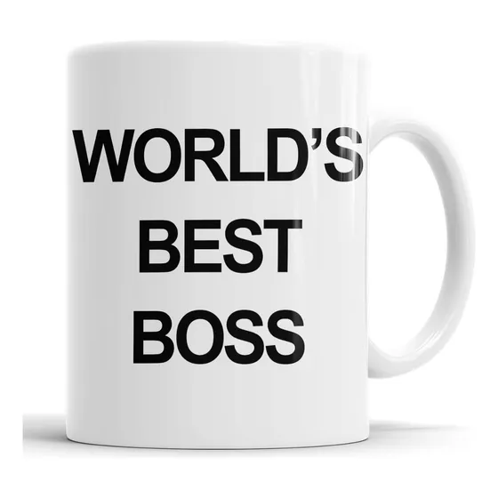 Taza The Office World's Best Boss
