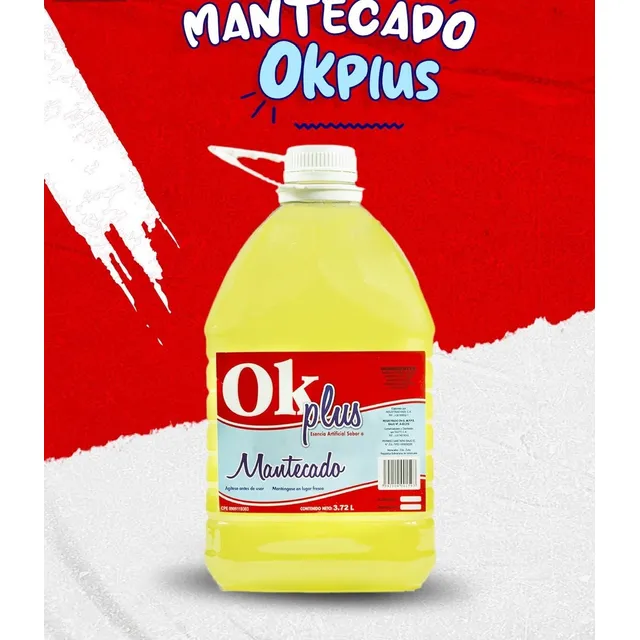 Esencia De Mantecado Okplus 1galon Reposteria, Panaderia