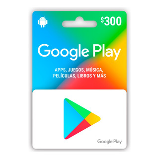 Saldo Google Play 300 Saldo Google Play 300