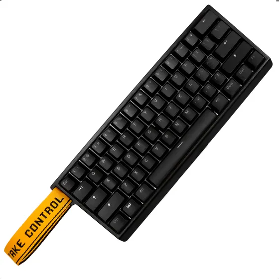 Teclado Gamer Wooting 60he+ Preto Mecânico