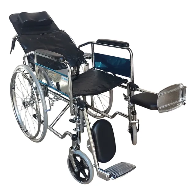 Silla De Ruedas Neurológica Adulto Reclinable Cromada