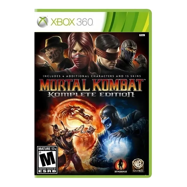 Mortal Kombat Komplete Edition Xbox 360 Físico