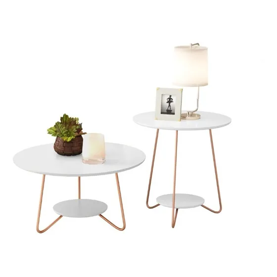 Mesa De Living Mesa Lateral Ratona Linea Retro 