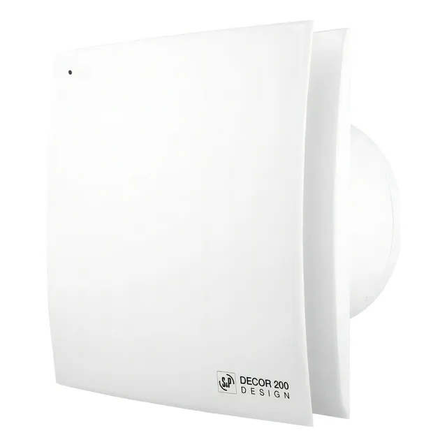 Extractor De Aire Baño Soler & Palau Decor 200 C Design Color Blanco