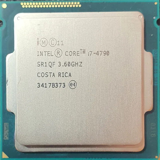 Procesador Intel 4ta I7-4790 3.60ghz Lga 1150 Socket H3 Cpu