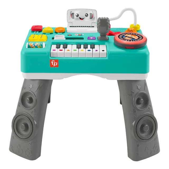 Fisher-Price Mesa Musical Aprende Conmigo color multicolor mesa musical aprende conmigo a batería