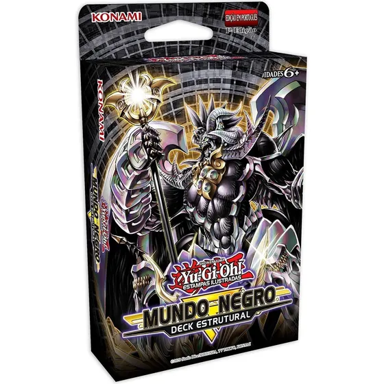 Yugioh Deck Estrutural Mundo Negro Dark World Cartas Konami