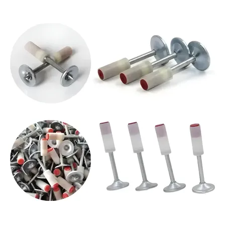 Kit 250 Pinos Para Pistola Finca Pino Com Arruela Cônica 2. 2.5 Cm 4 Cm