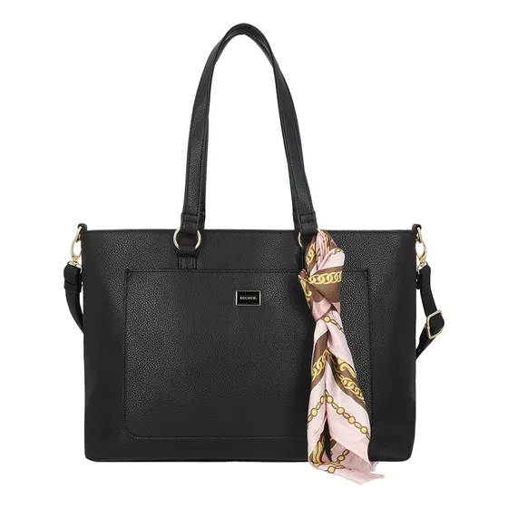 Cartera Tote Secret Riga Fw25 L Negro