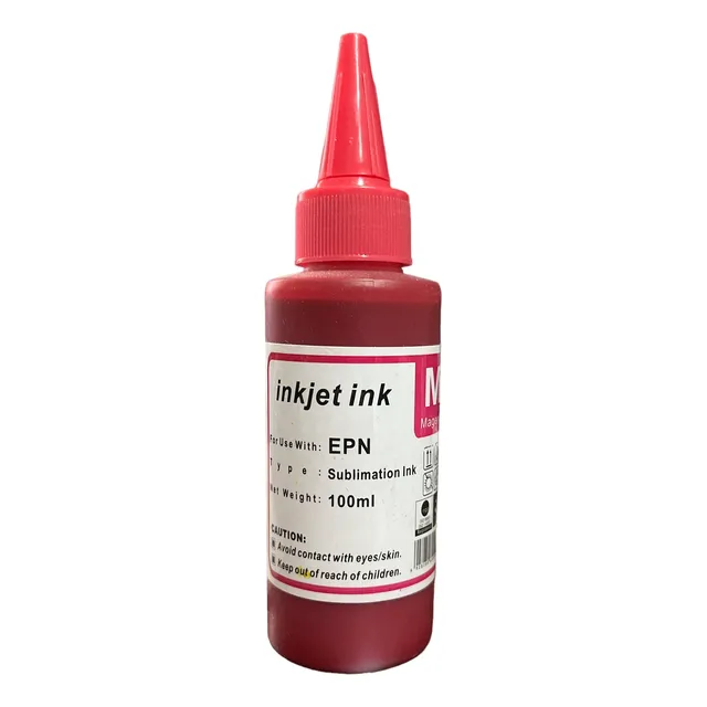 Tinta De Sublimación Inkjet Ink 100 Ml Compatible Con Epson