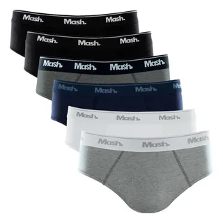 Kit 6 Cuecas Masculino Slip Mash De AlgodĂŁo Alta Qualidade Kit 6 Cuecas Masculino Slip Mash De AlgodĂŁo Alta Qualidade