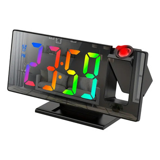 Reloj Digital Con Proyector De Luz Elegante Usb O Bateria Reloj Digital Con Proyector De Luz Elegante Usb O Bateria