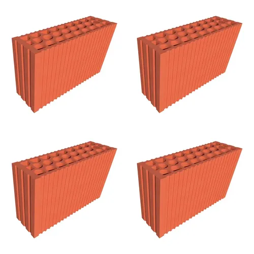 60 Piezas De Mini Ladrillos Rojos De 8 Agujeros Para Construir Casas En Miniatura, Maquetas Y Proyectos Escolares – Bloques De 2x1x0,5 Cm, Ideales Para Regalar