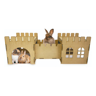 Castillo Refugio Roedores Conejos Cobayos Chinchilla Hamster Castillo Refugio Roedores Conejos Cobayos Chinchilla Hamster