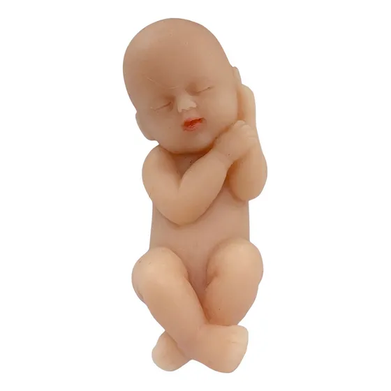 Bebe Reborn 100% Silicona Blanda Flexible 7cm Anti Estrés