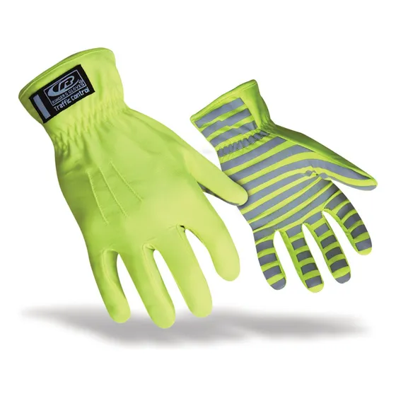 Guantes Reflectantes R-307 Para Control De Trfico, Visibilid